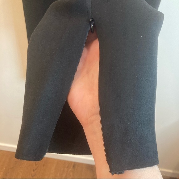 ZARA BASIC Sz XL Faux  Suede Jeggings Style Side Zipper Closure & At Hem Pants - Picture 4 of 9